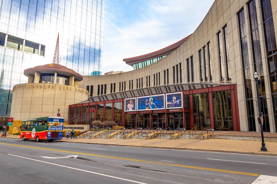 Nashville Country Music Hall of Fame and Museum famous building city attraction
