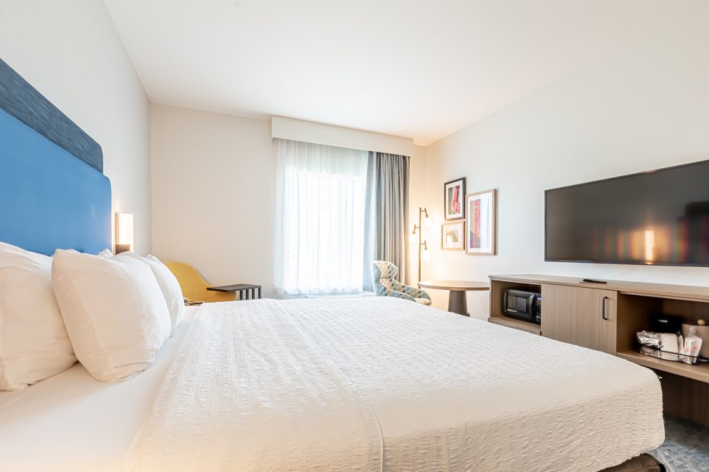 Newly renovated Queen room at Hampton Inn Nashville Airport Century Place